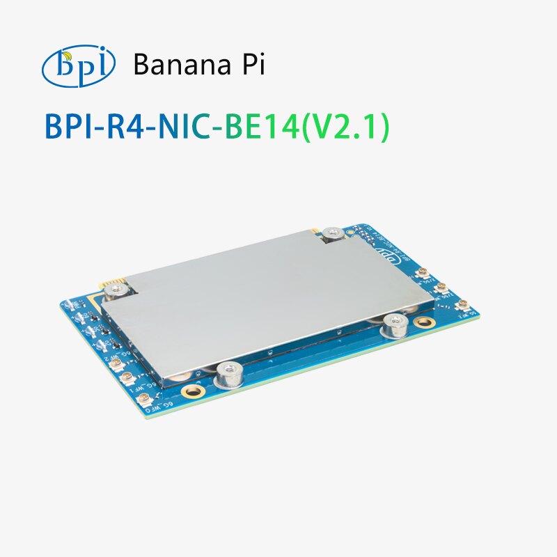 บอร์ดพัฒนา Banana Pi รุ่น BPI- - Bananapi Bpi R4 Wifi 7 บทวิจารณ์และราคา