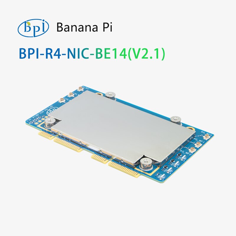 บอร์ดพัฒนา Banana Pi รุ่น BPI- - Bananapi Bpi R4 Wifi 7 บทวิจารณ์และราคา